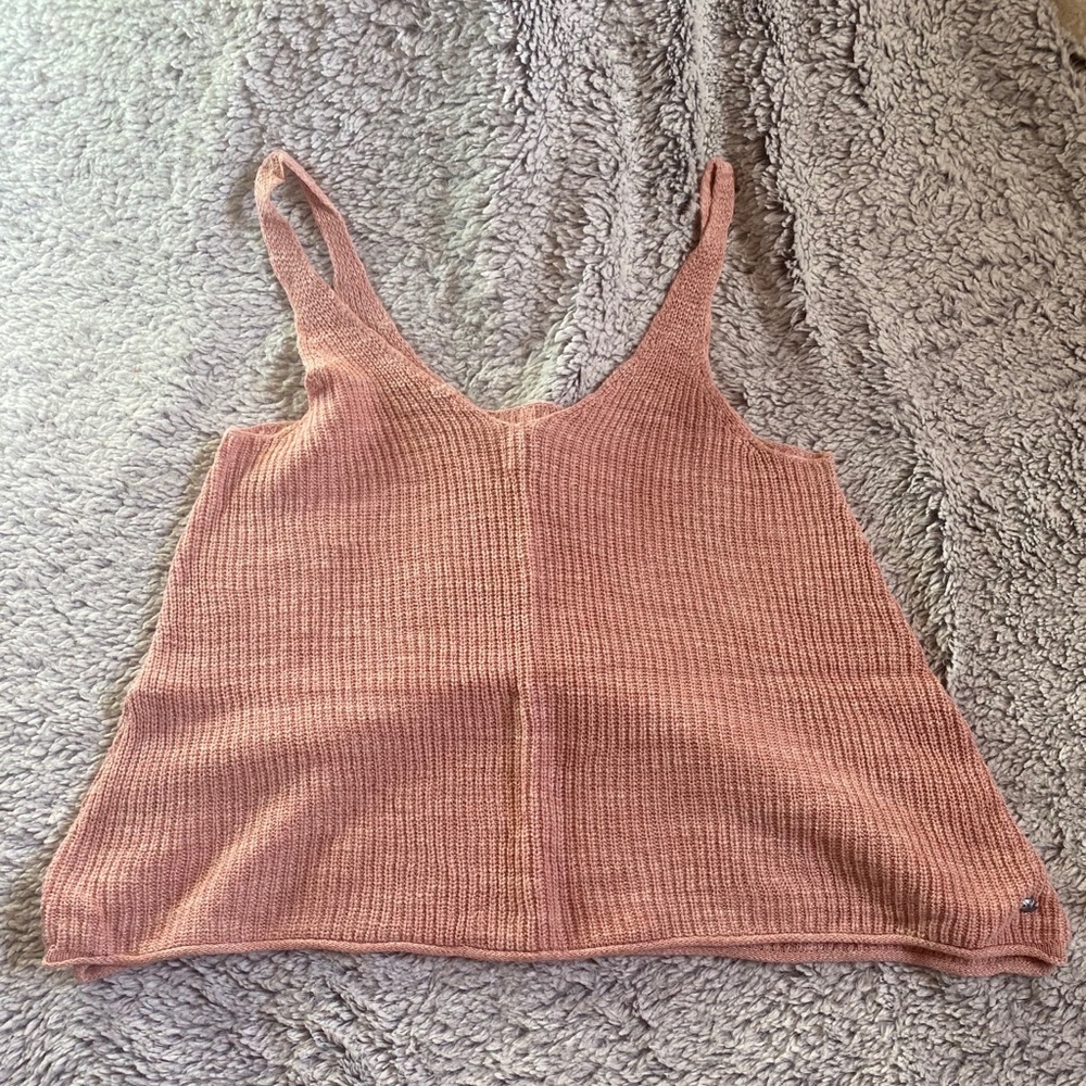 Knit tank top